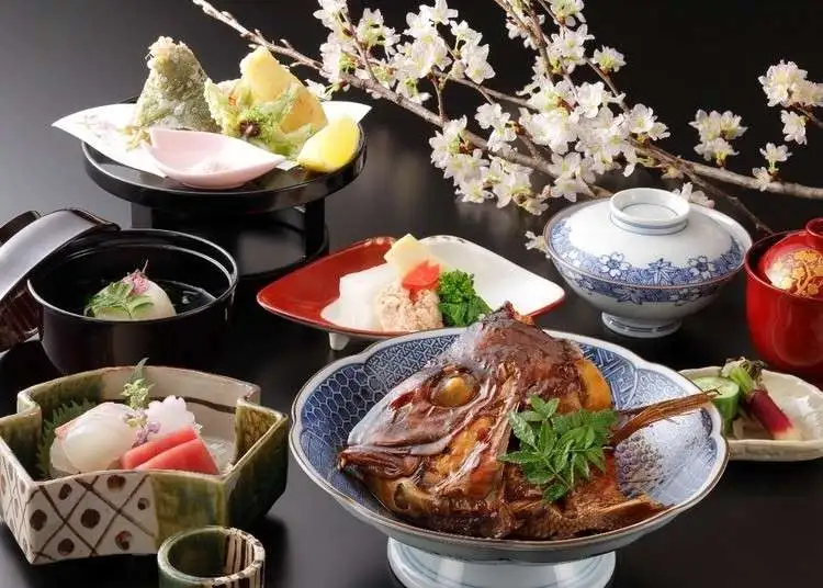 Traditional Kyoto dishes on a table – food to eat in Kyoto