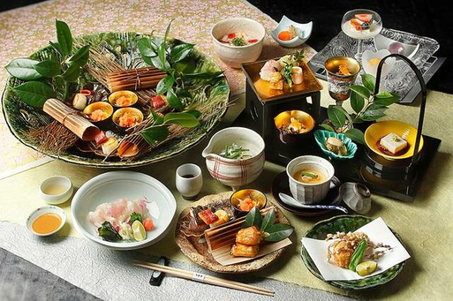 Kyoto kaiseki restaurants serving traditional multi-course meals – food to eat in Kyoto